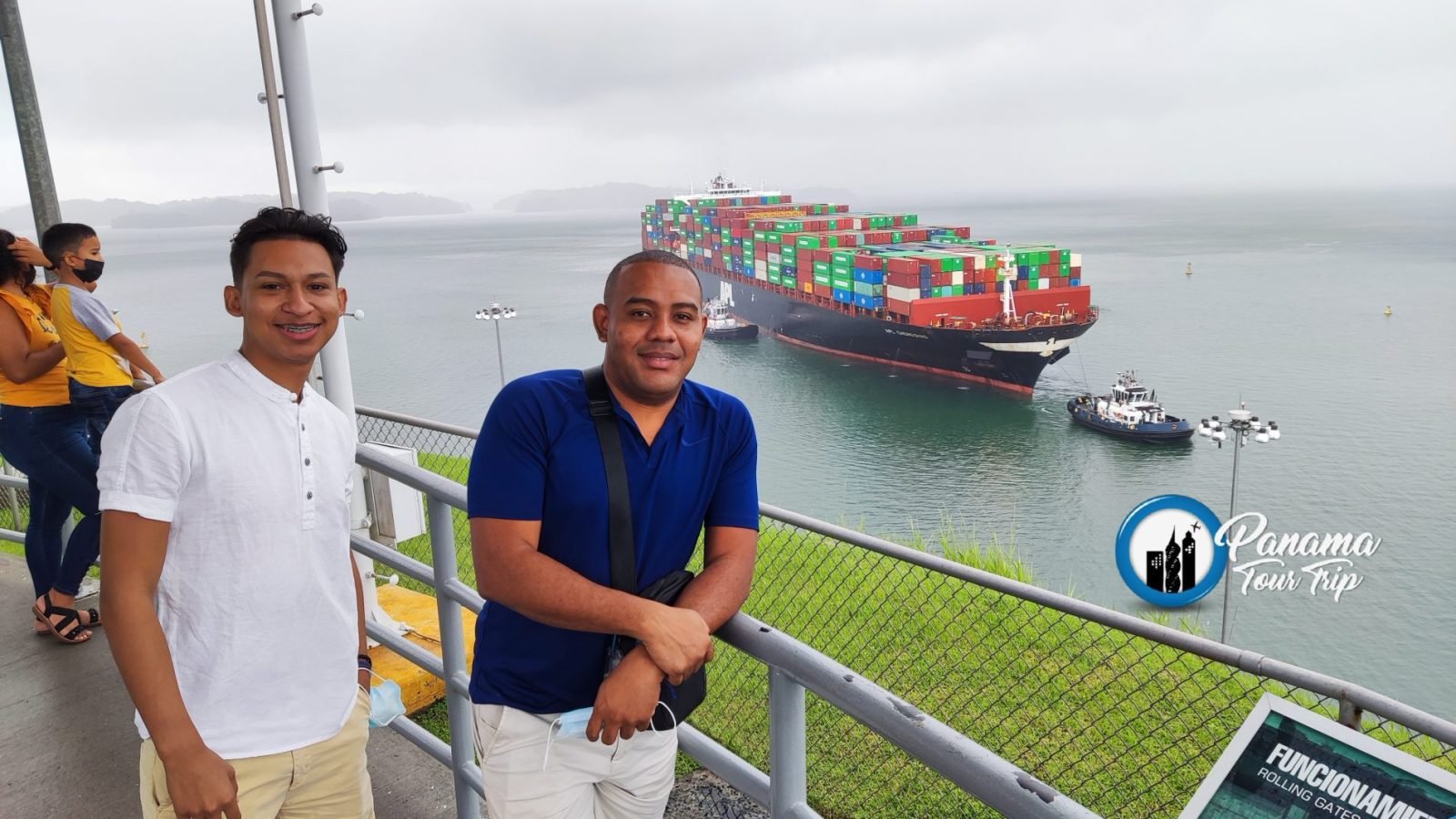 Visita al Canal Ampliado con Jersson y Jerlis de Honduras 🇭🇳