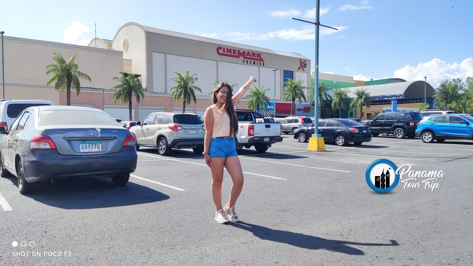 City tour en la ciudad de Panamá, Gabriela y Marycielo de Perú